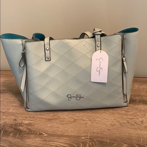 Jessica Simpson Cloud Grey Purse - Picture 2 of 8